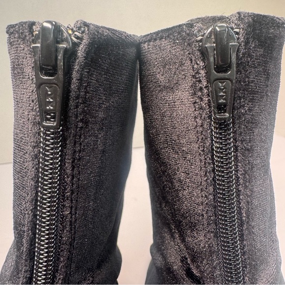 Free People Cecile Suede Ankle Block Heel Boots Sz 8 - Picture 12 of 15